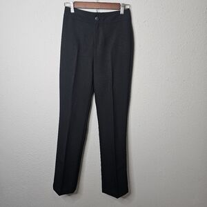 I.N. San Francisco Pants Womens Size 3 Solid‎ Black Trouser Career Dress Slacks